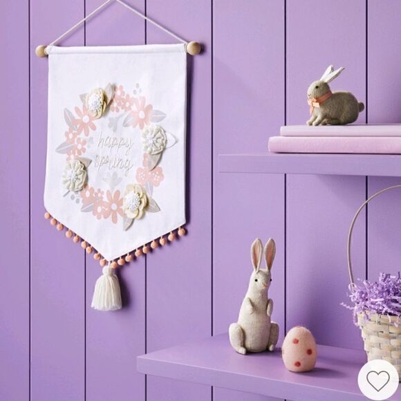 Nwt 2pk Easter Mini Felt Characters EasterBunny & Egg - Spritz"" - Picture 2 of 5